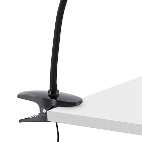 Светильник с зажимом Lena черный