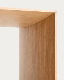 Письменный стол из дубового шпона Litto, 140 x 60 см