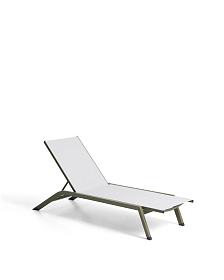 Шезлонг Capraia из зеленого алюминия
