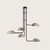 Подвесной светильник Kezo 5L черный/SILHOUETTE