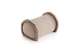 Подушка-ролл GL Diagonal миндальный-слоновая кость большая