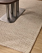 Бежевый шерстяной жаккардовый ковер Calira 230 x 160 см
