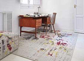 Ковер Canevas Flowers. натуральный 170x240 см