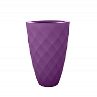 Кашпо Vases Nano матовое фиолетовое 36см
