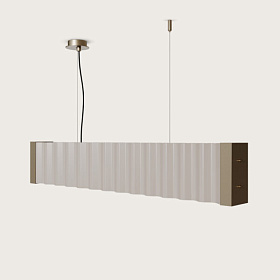 Подвесной светильник Nosa состаренное золото