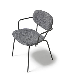 Стул мягкий с подлокотниками Silueta