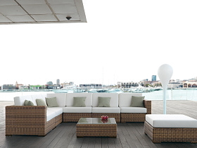 Уличный угловой диван Dakar