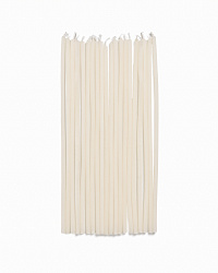 Набор Solvin из 20 бежевых свечей