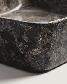 Раковина Darnen из серого мрамора 40 x 40 см