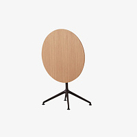 Стол Lex высотой 73 см с круглой откидной столешницей Ø80cm