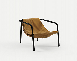 Кресло Elle Mini 348.56.G с сиденьем из экокожи