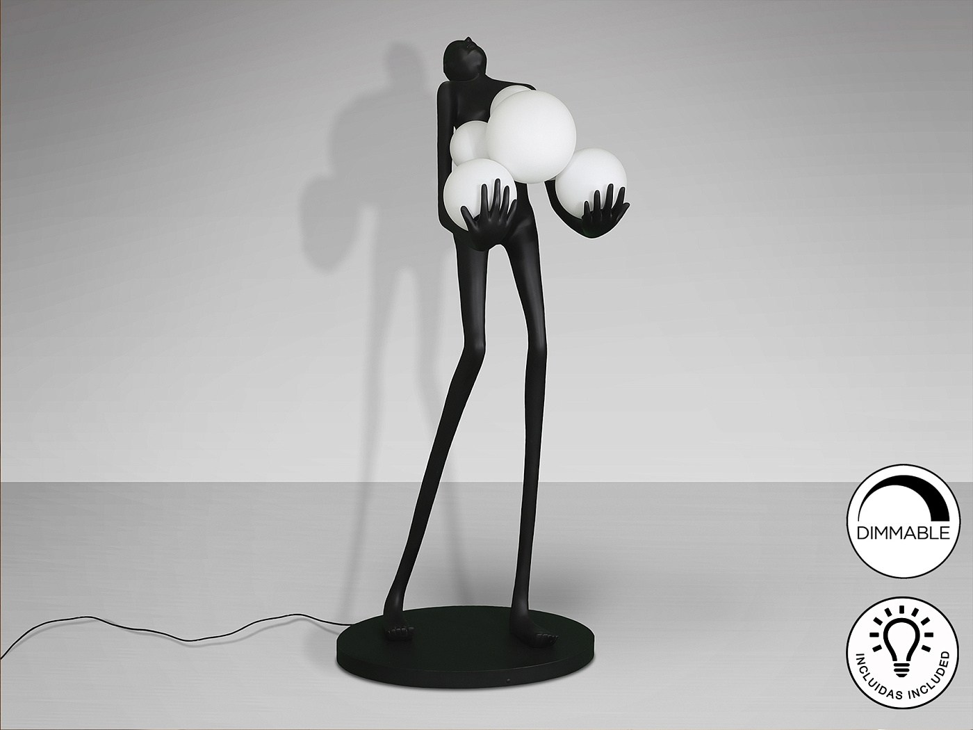 Большая фигура La carga 6L черная