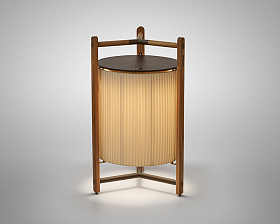 Переносой светильник Kando P/76/R кремовая лента