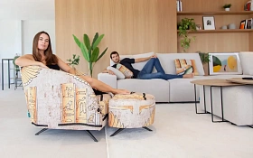 Кресло Astoria L 120 cм