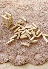 Ковер Сосновая шишка розовый 130*180