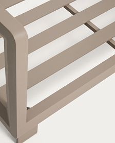 Комплект садовой мебели Nerano из алюминия цвета таупе