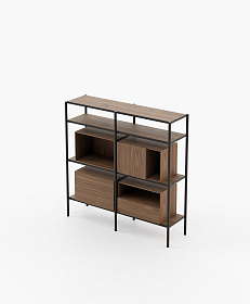 Стеллаж Bylot 4 ящика