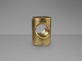 Hole Приставной столик золотой