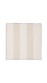 Коврик для ванной Bina из 100% хлопкового жаккарда цвета экрю 50 x 70 см