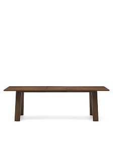 Arlen Раздвижной стол из массива дуба и шпона с отделкой ореха 200(250) 95 см