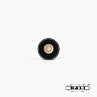Tulipa Черный встраиваемый даунлайт 7W 15° 3000K CRI90 DALI