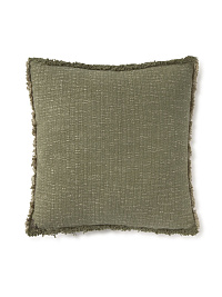 Подушка декоративная Handloom square хаки 45*45