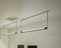 Подвесной светильник Roof LED S160 серебристый / корпус белый