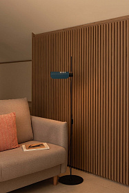 Торшер Martinica синий 1xE27