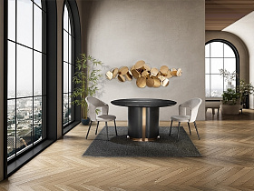 Zolo Обеденный стол темный дуб