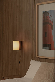 CATA Настенный светильник 180 орех SMD LED 2,5W 2200K