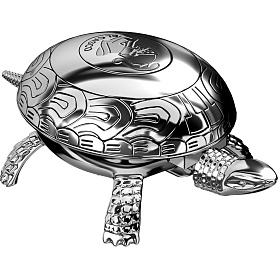 Пресс-папье/колокольчик TURTLE M-700 CT SHINY CHROME