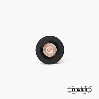 Uno черный/черный встраиваемый потолочный светильник 8Вт 11° 2700K CRI90 DALI