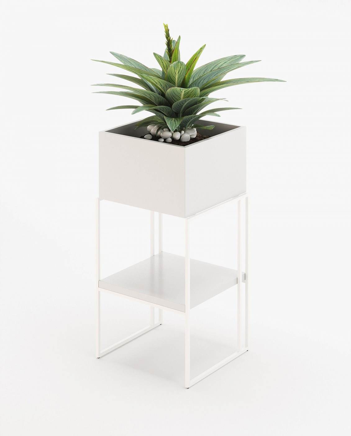 Кашпо Achiles 102 с полкой