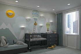 Комод Lillaland Anna 3 ящика темно-серый