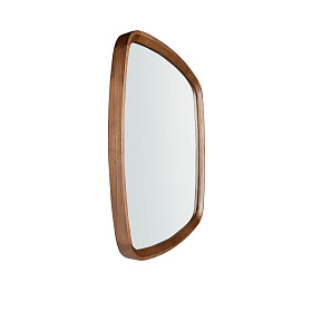 Квадратное настенное зеркало 3285 из ореха