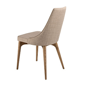 Стул Calidez DC631 /4032 с обивкой из ткани и ножками цвета ореха