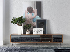 Тумбочка под ТВ 1403F-NOGAL /3048