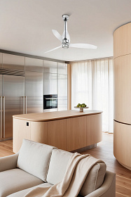 Потолочный вентилятор Eterfan LED прозрачный