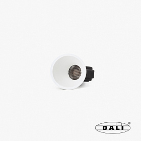 Tulipa Белый встраиваемый даунлайт ASIM 10W 15° 4000K CRI90 DALI