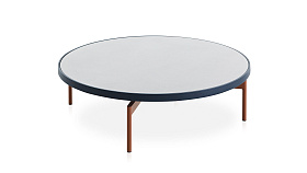 Круглый журнальный столик Onde Ø120x36 