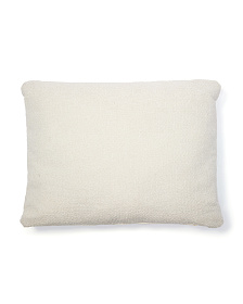 Подушка декоративная Martina из шенилла цвета экрю, 47 x 36 см