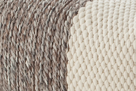 Пуф Mangas Space Plait слоновая кость