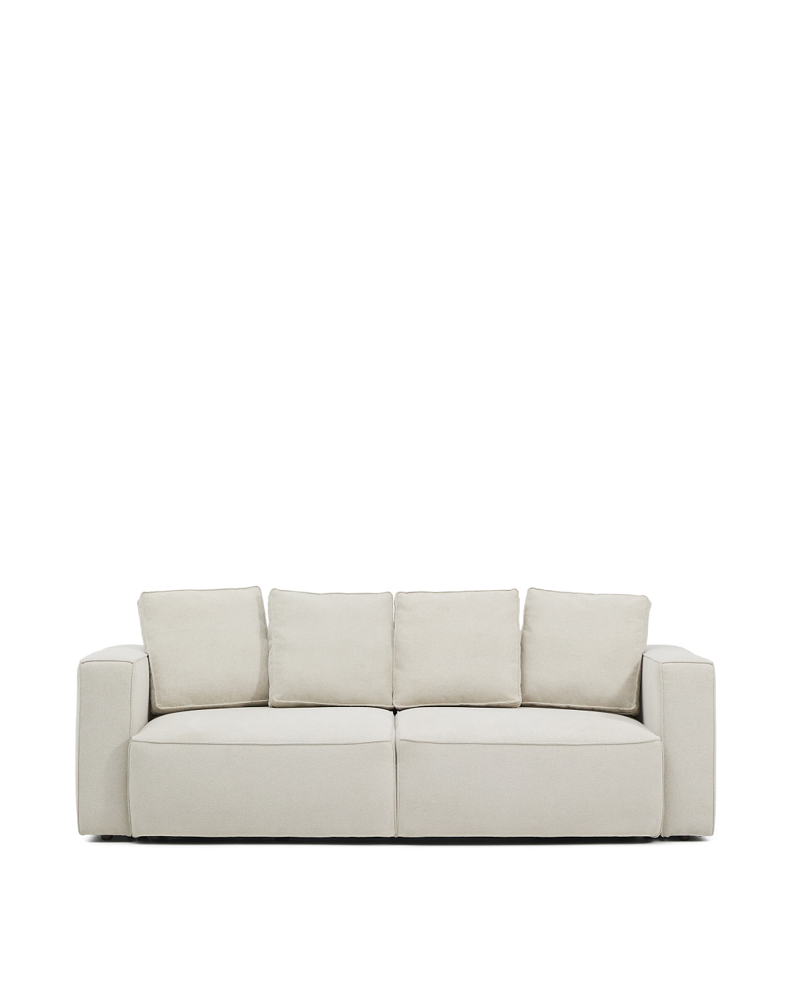 3-местный диван-кровать Marela бежевый шенилл 236 см