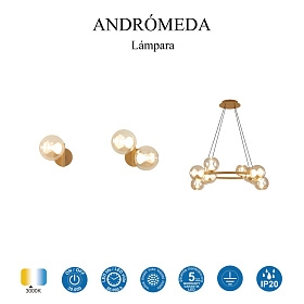 9553 Бра MANTRA ANDROMEDA