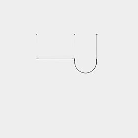 Подвес Tubs Modular Lineal Single with Arch 00-A149-05-M1