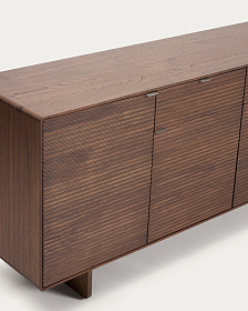 Сервант Norlen с 4 дверцами и 2 ящиками из шпона ореха