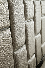 Кровать с мягким изголовьем Bond BOQP12