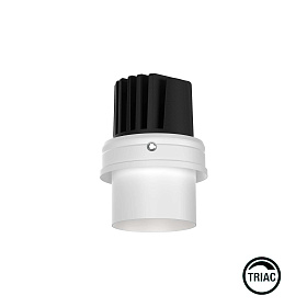 Встраиваемый светильник ELIOS TUBE IP20 10W белый 24є 2700K TRIAC