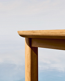 Стол Icaro из массива тикового дерева, 220 x 102 см