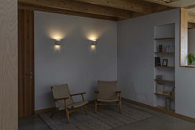 KAPPU 158 Настенный светильник белый 1xE14